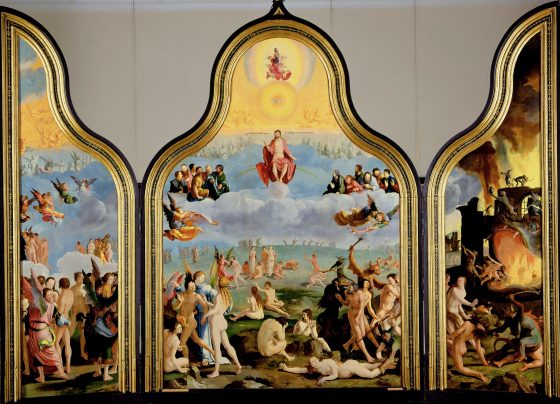 Last judgement triptique