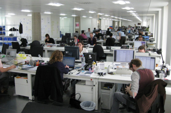 Office workers