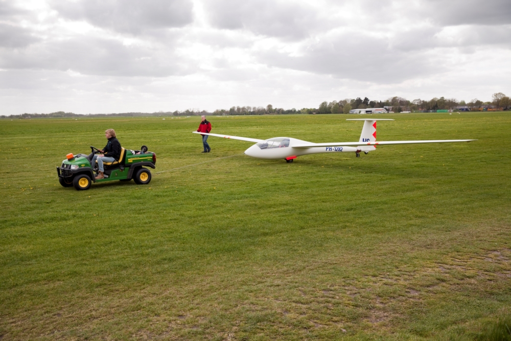 Ready for take-off at Hilversum air strip. Photo: Rob Huibers via HH