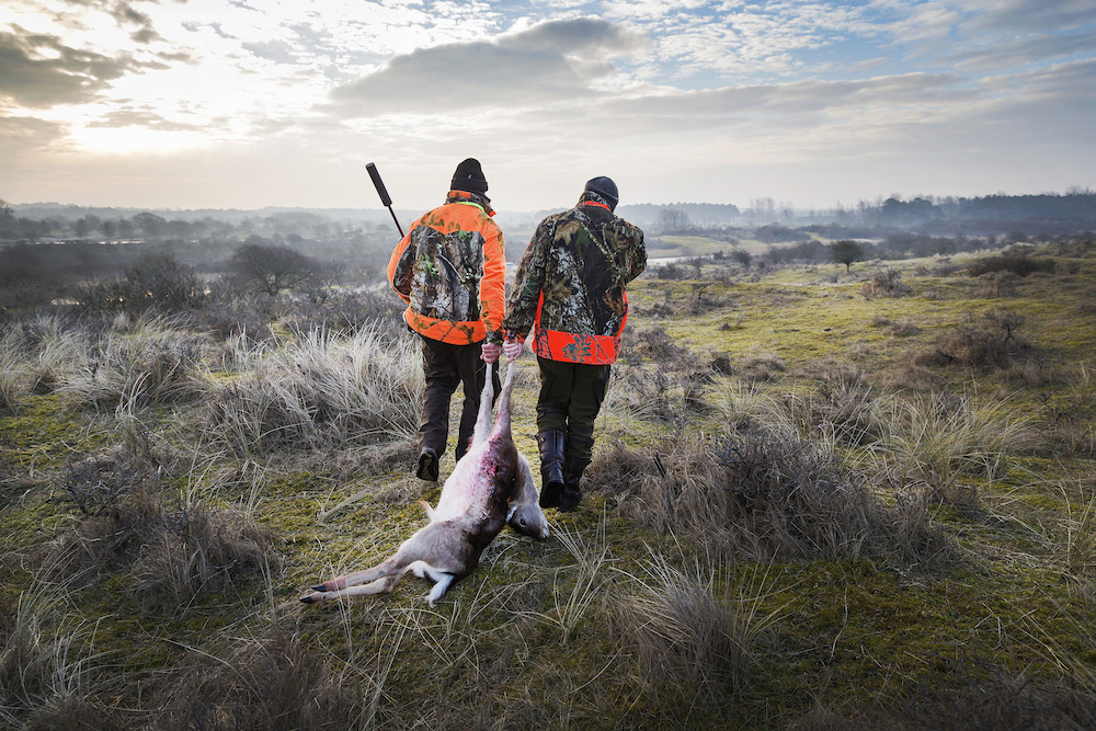 Hunters at work last winter. Photo: Olivier Middendorp