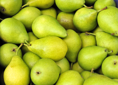 Green pears