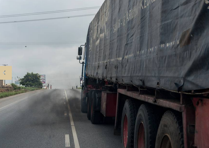 A lorry near Accra. Photo: Carl De Keyzer - Magnum