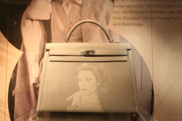 Hermes' iconic Kelly bag bears the image of Princess Grace of Monaco.