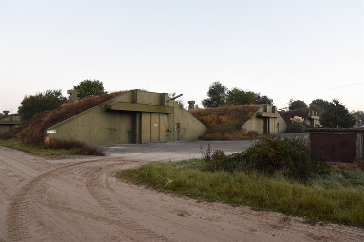 The bunkers where the fireworks were stored. Photo: Public Prosecution Department