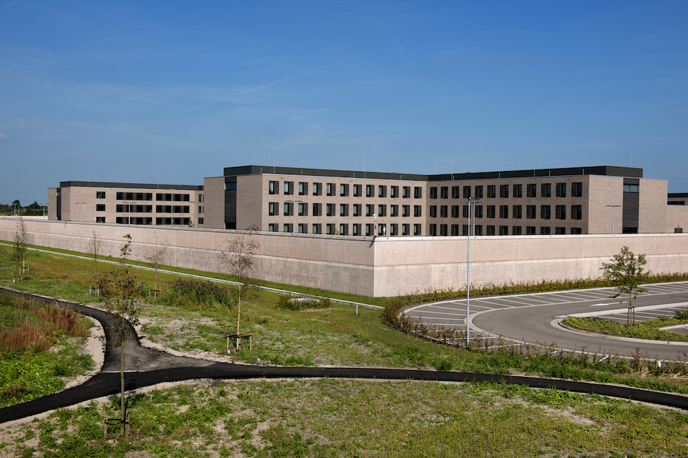 The new prison in Zaandam is the biggest in the country. Photo Olaf Kraak / HH