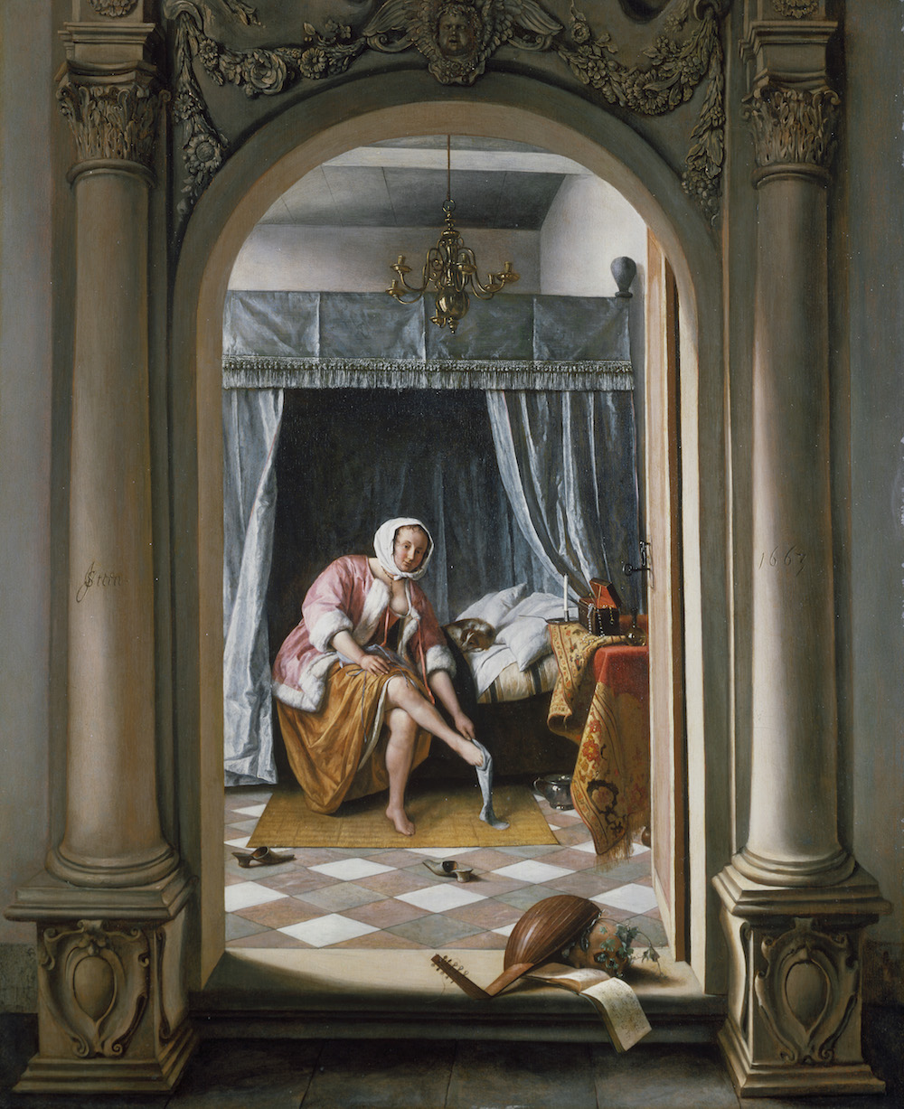 Woman at her Toilet, by Jan Steen. Royal Collection Trust/© Her Majesty Queen Elizabeth II 2016