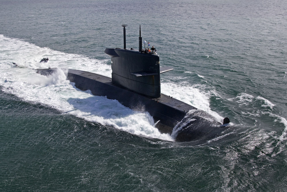 One of the Netherlands' fleet of walrus class submarines. Photo: Defence ministry