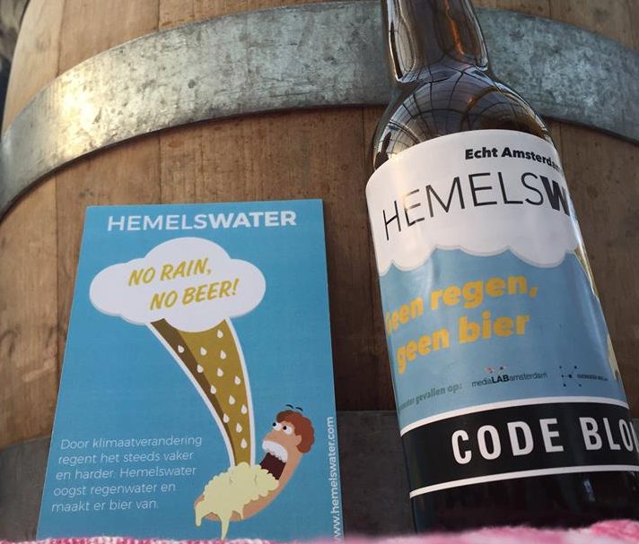 hemelswater beer from rainwater