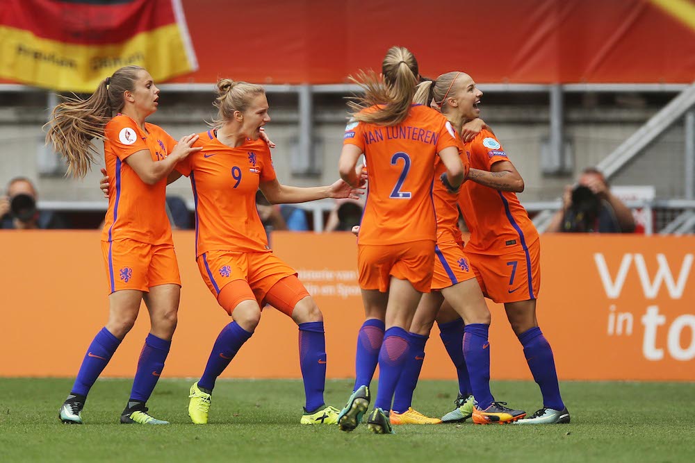 European champions: The Dutch women's team take title with 4-2 win over