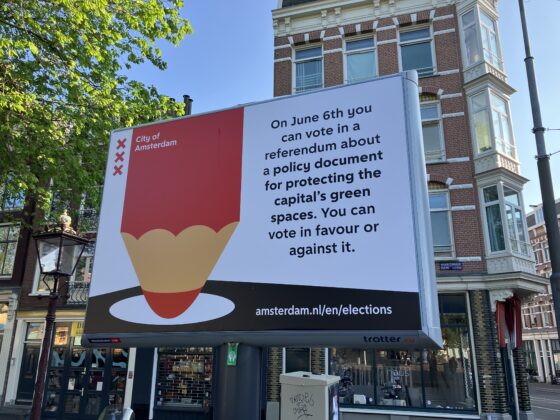  International Amsterdammers can vote on green spaces plan 