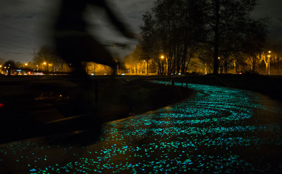 starry night cycle path