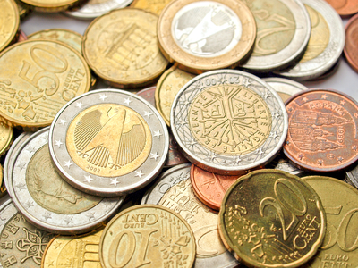 Euro coins