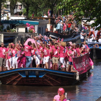 Amsterdam gets ready to celebrate Gay Pride