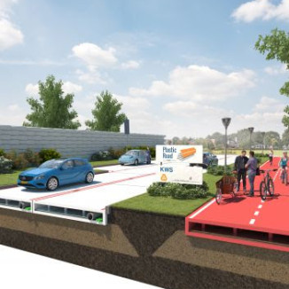 Dutch company launches plan for recycled plastic roads