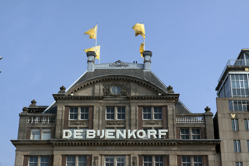 De Bijenkorf is the most luxurious department store in Amsterdam