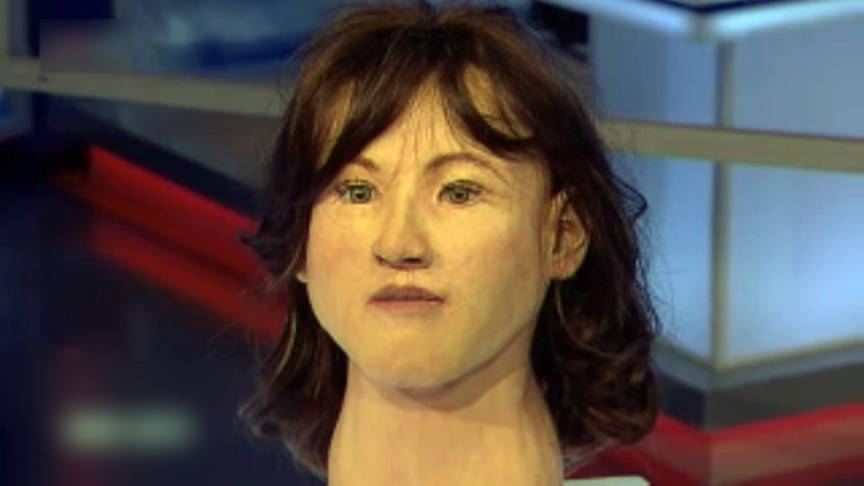 Police made a 3D model of the victim's face in 2006.