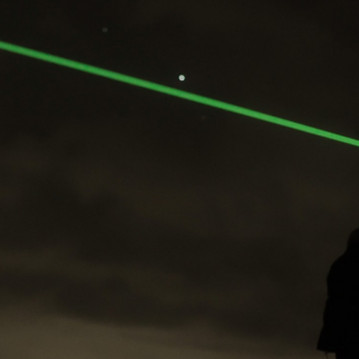 Windlicht is a led laser light show on a wind farm (update)