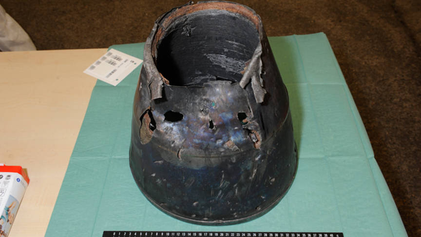 Nozzle of BUK missile found at MH17 crash site