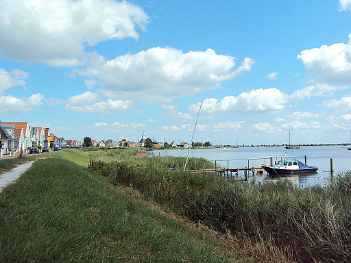 Durgerdam's harbour. Photo: Jvhertum via Wikimedia Commons