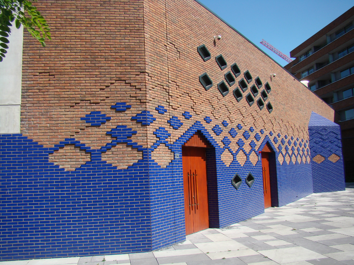 The Blue Mosque in Amsterdam