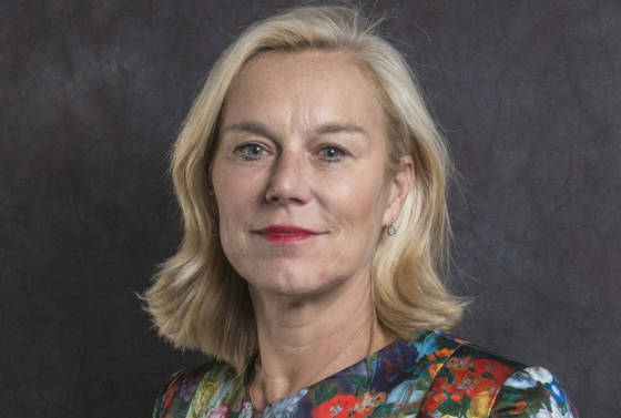 Portrait of D66 leader Sigrid Kaag