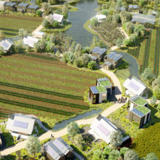 The world’s first ‘high-tech eco village’ will reinvent suburbs