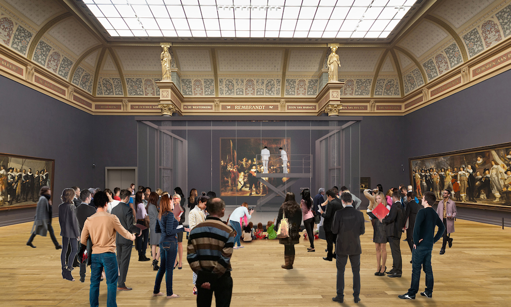 Rijksmuseum to restore Rembrandt's Night Watch, in the ...