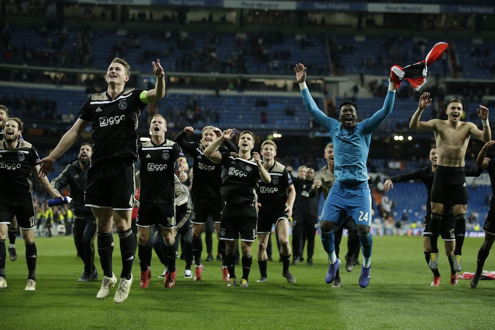 champions league real ajax