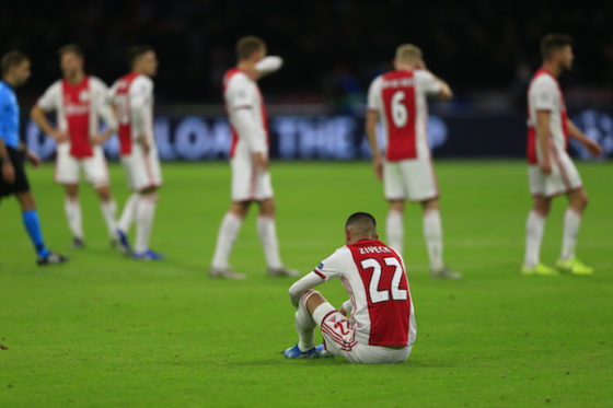 Ajax out of the Champions League after 
