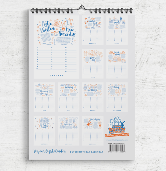 Gefeliciteerd! Why do the Dutch have calendars in their loos