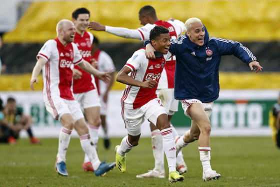 Ajax win Dutch cup for the 20th time with 2-1
                  victory over Vitesse