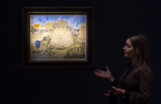 Water colour by Van Gogh fetches record price at auction