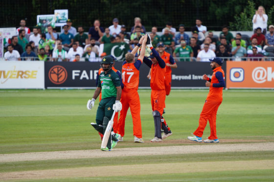 Pakistan won de ODI-serie tegen Nederland met negen runs