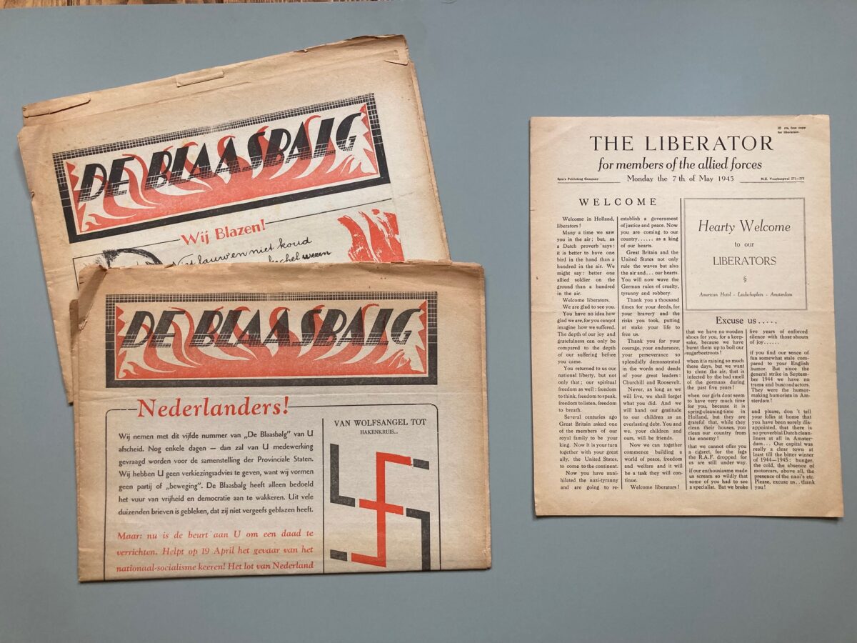 How an old archive revealed a hoard of WWII newspapers