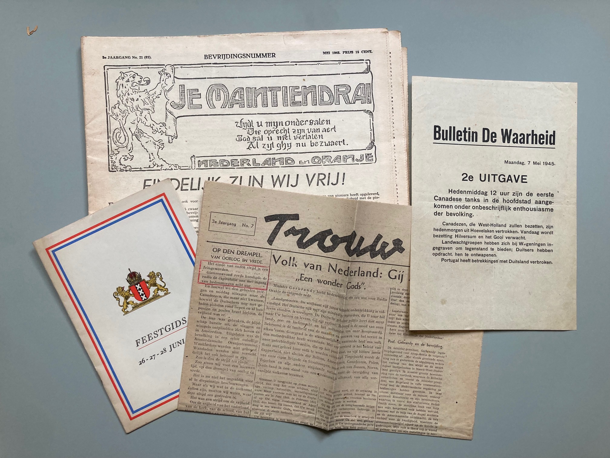 How an old archive revealed a hoard of WWII newspapers