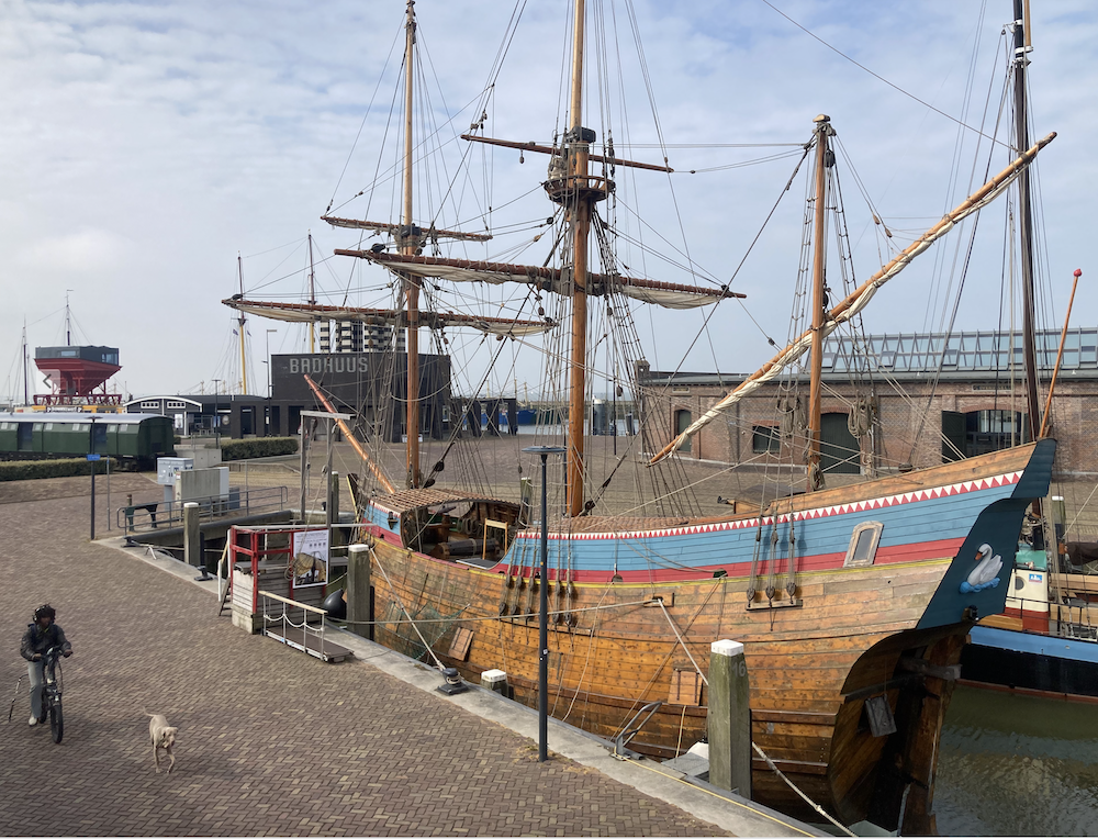 Dutch destinations hanging out in the Frisian city of Harlingen
