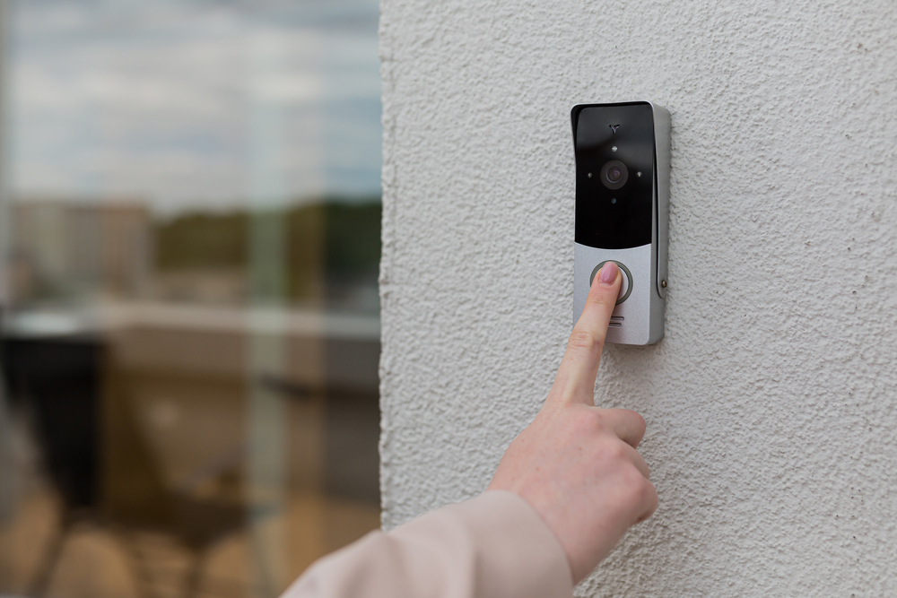 Video shop doorbell privacy