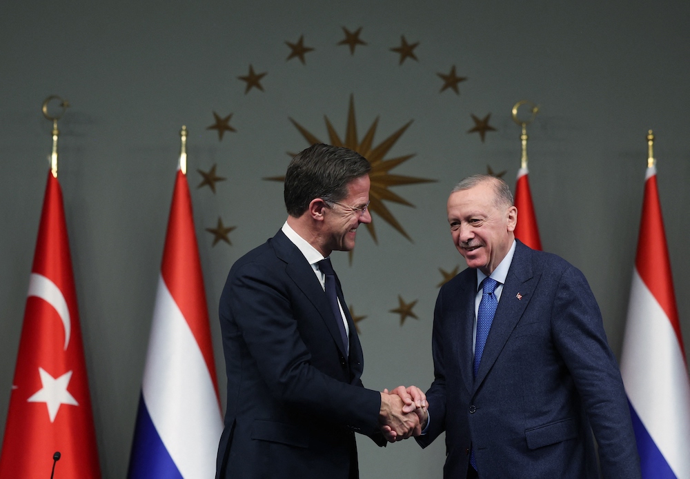 Turkey backs Dutch prime minister Mark Rutte for Nato top job
