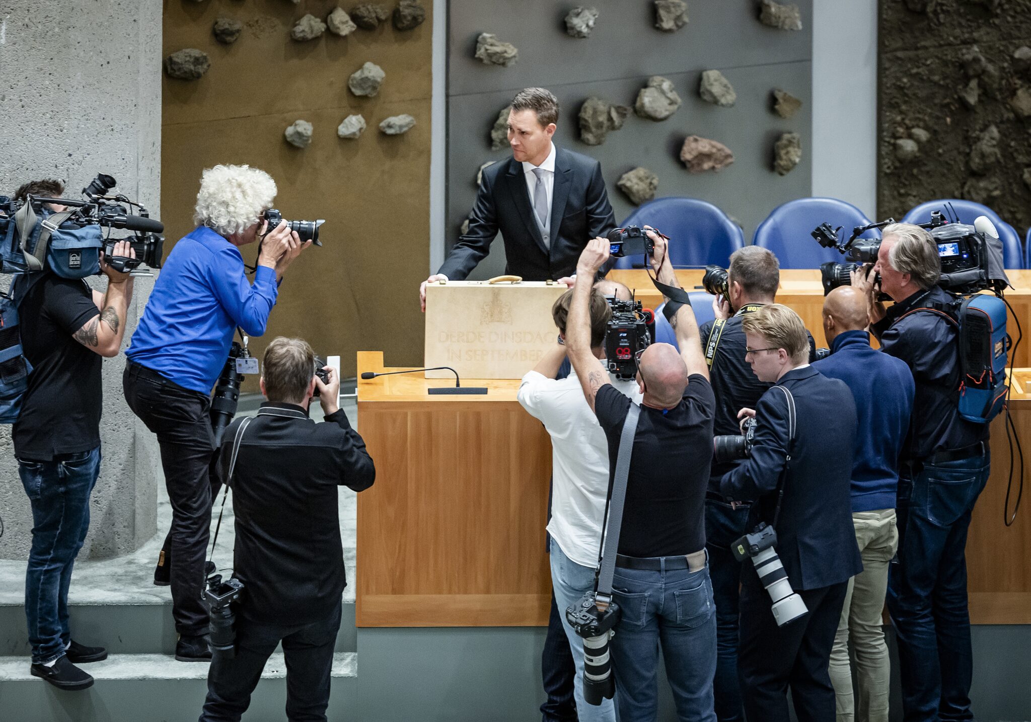 Heinen presents budget based on frugality and freemarket values