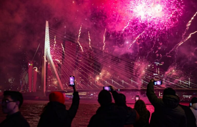 Dutch ring in New Year with fireworks, car fires and riot police ...