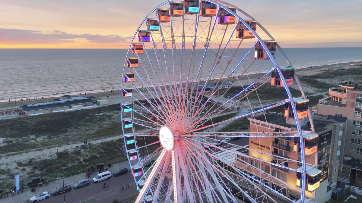 Noordwijk Ferris wheel is a potential threat to Donald Trump