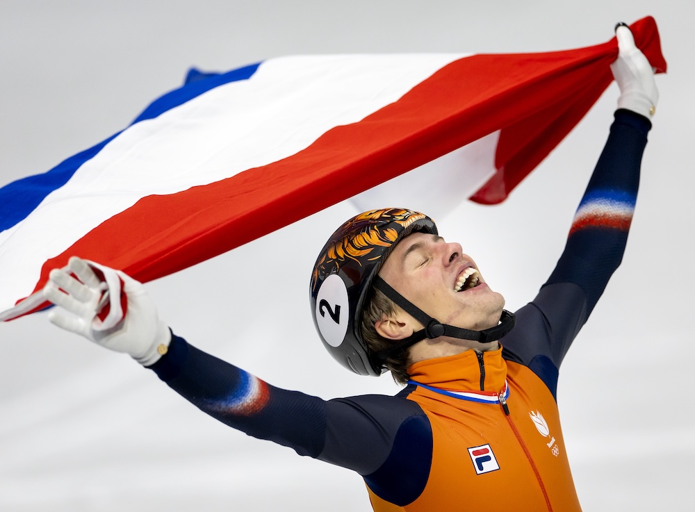Two golds and a silver boost Dutch speed skating medal haul