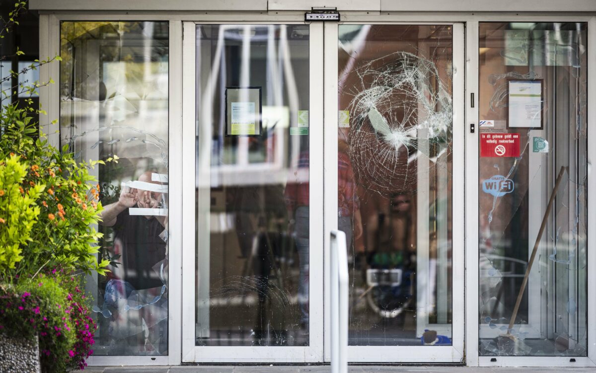 Locatie van de geplande asielopvang Loosdrecht doelwit van vandalen