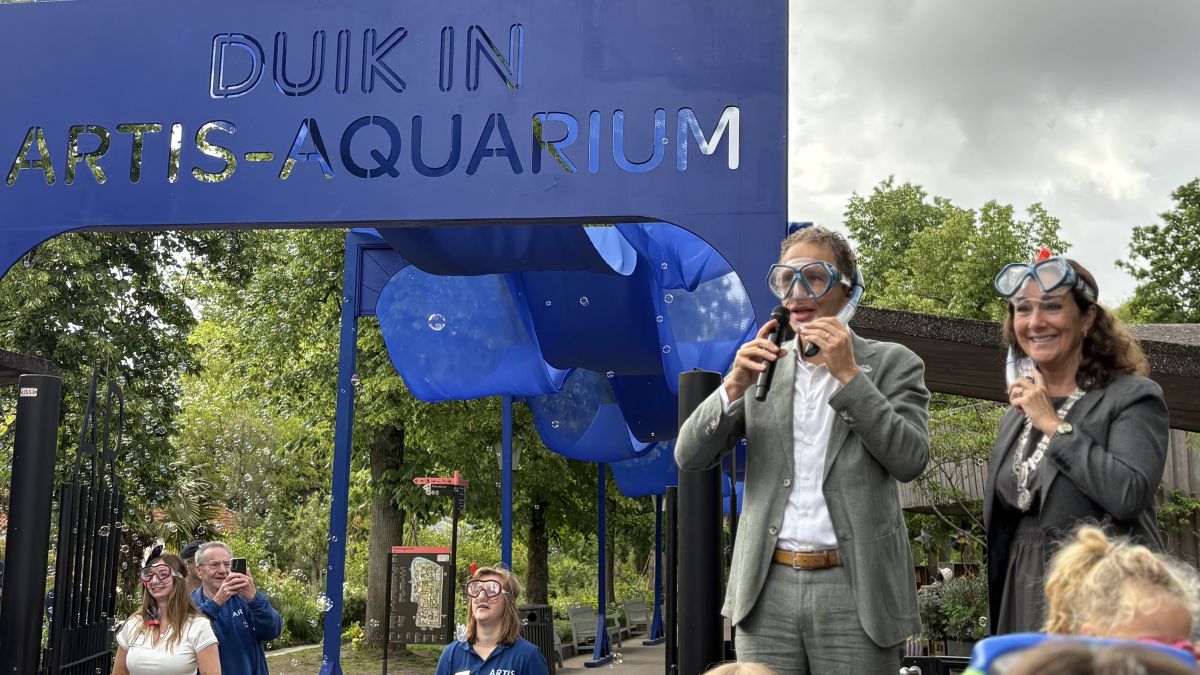 Het Amsterdamse Artis-aquarium gaat na een restauratie van € 50 miljoen weer open