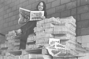 Would you read a book if it was printed like a newspaper?